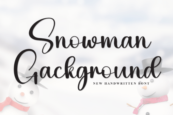 Download Snowman Gackground - Snowman Collection