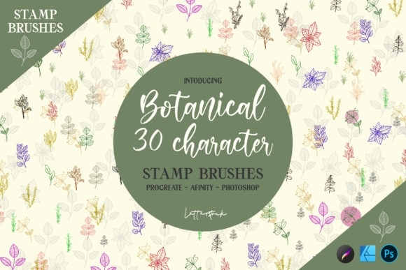 Download Botanical | Stamp Brushes - Premium Resources