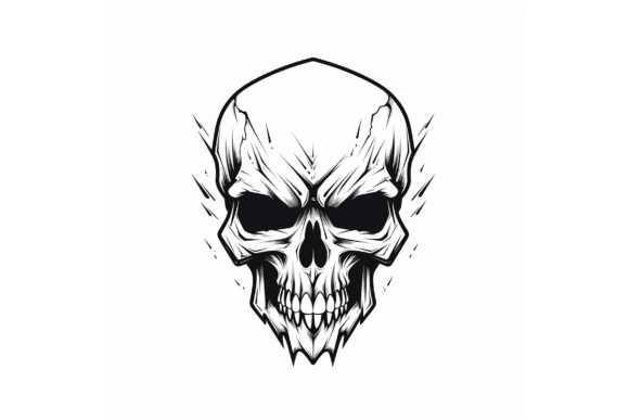 Download Foetal Skull Hand Drawn Love - Skull hand drawn Collection