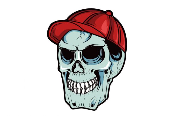 Download Skull Hand Drawn Illustration Vector - Skull hand drawn Collection